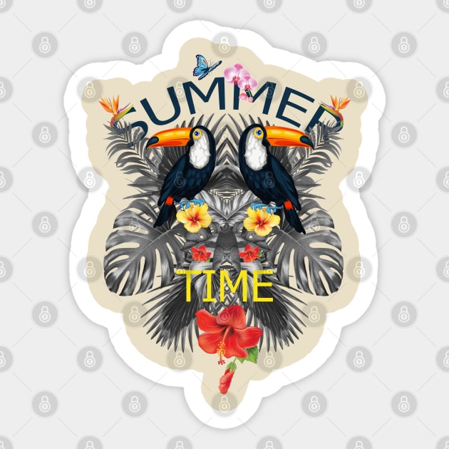 summer Sticker by MARK ASHKENAZI